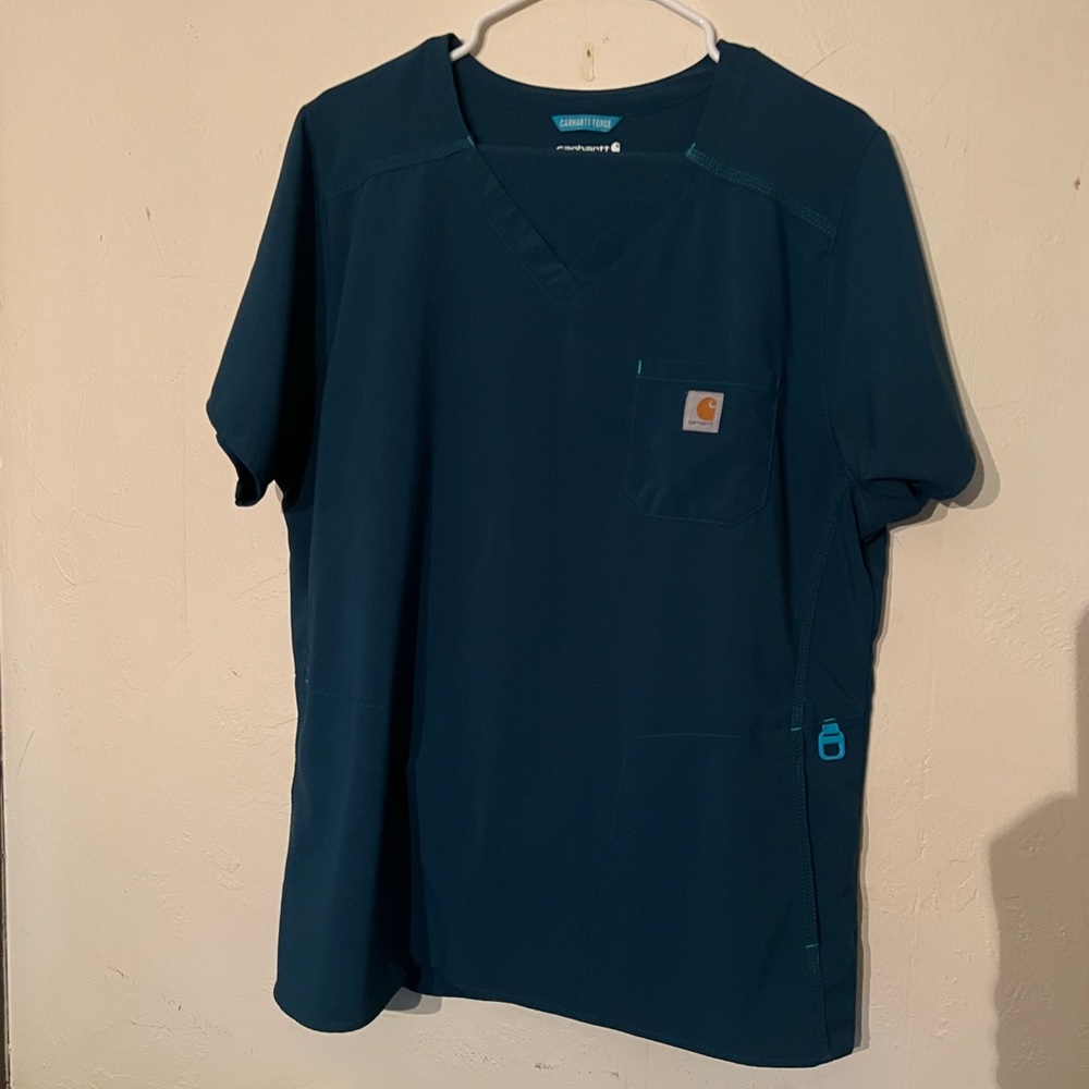 Carhartt Force Scrub Set • XL Top • Large Tall Bottoms